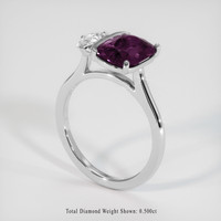 3.01 Ct. Gemstone Ring, Platinum 950 2