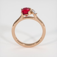 1.55 Ct. Ruby Ring, 18K Rose Gold 3