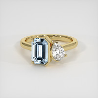 1.20 Ct. Gemstone Ring, 14K Yellow Gold 1