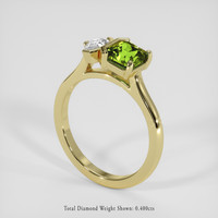 1.28 Ct. Bi Color Sapphire Ring, 14K Yellow Gold 2
