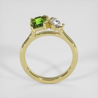 1.28 Ct. Bi Color Sapphire Ring, 14K Yellow Gold 3