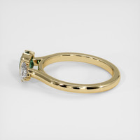 0.80 Ct. Sapphire Ring, 14K Yellow Gold 4