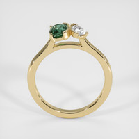 0.80 Ct. Sapphire Ring, 18K Yellow Gold 3