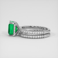 2.87 Ct. Emerald Ring, Platinum 950 4