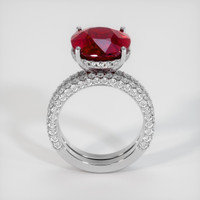 7.04 Ct. Ruby Ring, Platinum 950 3