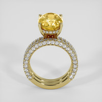 4.95 Ct. Yellow Citrine Ring, 18K Yellow Gold 3