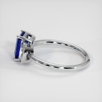 1.83 Ct. Sapphire Ring, 14K White Gold 4