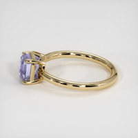 2.00 Ct. Bi Color Sapphire Ring, 14K Yellow Gold 4
