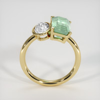 2.41 Ct. Emerald Ring, 18K Yellow Gold 3