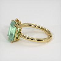 2.41 Ct. Emerald Ring, 18K Yellow Gold 4
