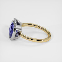 2.57 Ct. Sapphire Ring, 14K White & Yellow 4