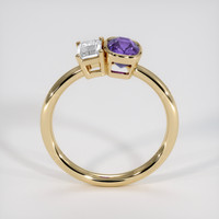 1.65 Ct. Purple Sapphire Ring, 10K Yellow Gold 3