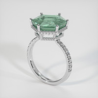 8.09 Ct. Sapphire Ring, Platinum 950 2