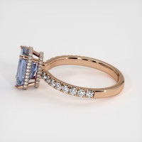 2.74 Ct. Sapphire Ring, 14K Rose Gold 4