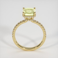3.03 Ct. Yellow Sapphire Ring, 14K Yellow Gold 3
