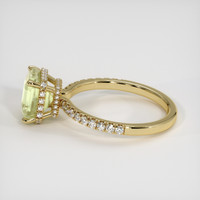 3.03 Ct. Yellow Sapphire Ring, 14K Yellow Gold 4