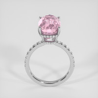 9.19 Ct. Purplish Pink Sapphire Ring, Platinum 950 3