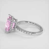 7.97 Ct. Pink Sapphire Ring, Platinum 950 4