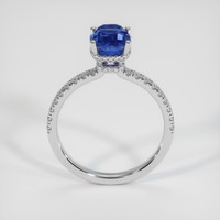 2.04 Ct. Sapphire Ring, 14K White Gold 3