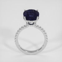 9.65 Ct. Blue Sapphire Ring, 14K White Gold 3