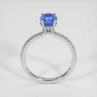1.93 Ct. Blue Sapphire Ring, 18K White Gold 3