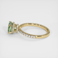 1.74 Ct. Sapphire Ring, 14K Yellow Gold 4