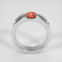 1.16 Ct. Padparadscha Sapphire Ring, Platinum 950 3