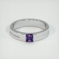 0.43 Ct. Bi Color Sapphire Ring, Platinum 950 1