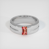 1.13 Ct. Sapphire Ring, Platinum 950 1