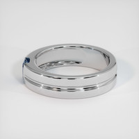 0.98 Ct. Sapphire Ring, Platinum 950 4