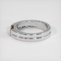 0.82 Ct. Bi Color Sapphire Ring, Platinum 950 4