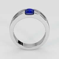 0.65 Ct. Blue Sapphire Ring, Platinum 950 3