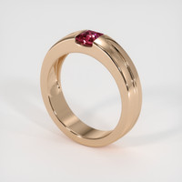 0.39 Ct. Gemstone Ring, 14K Rose Gold 2