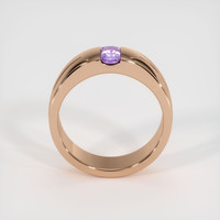 0.61 Ct. Sapphire Ring, 14K Rose Gold 3