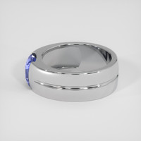 2.53 Ct. Bi Color Sapphire Ring, 10K White Gold 4