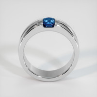 0.96 Ct. Sapphire Ring, 14K White Gold 3