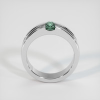 0.78 Ct. Sapphire Ring, 14K White Gold 3