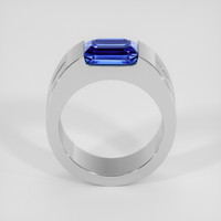 6.64 Ct. Blue Sapphire Ring, 14K White Gold 3