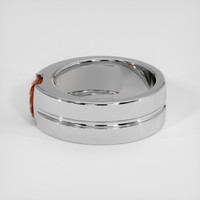 2.16 Ct. Padparadscha Sapphire Ring, 14K White Gold 4