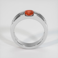 1.16 Ct. Padparadscha Sapphire Ring, 18K White Gold 3
