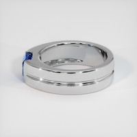 1.64 Ct. Sapphire Ring, 18K White Gold 4