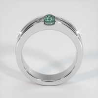 0.52 Ct. Sapphire Ring, 18K White Gold 3
