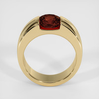 2.69 Ct. Orangish Brown Sapphire Ring, 10K Yellow Gold 3