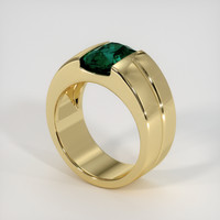 3.05 Ct. Sapphire Ring, 14K Yellow Gold 2