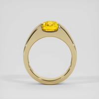 4.01 Ct. Yellow Sapphire Ring, 14K Yellow Gold 3