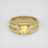 2.07 Ct. Yellow Sapphire Ring, 14K Yellow Gold 1