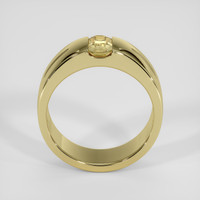 0.71 Ct. Yellow Sapphire Ring, 14K Yellow Gold 3