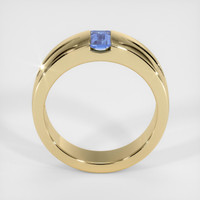 0.42 Ct. Sapphire Ring, 14K Yellow Gold 3