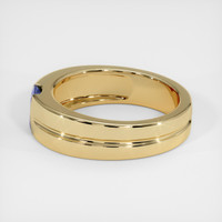 0.42 Ct. Sapphire Ring, 14K Yellow Gold 4