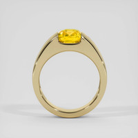 4.01 Ct. Yellow Sapphire Ring, 18K Yellow Gold 3